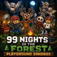 99 Nights In The Forest Playground Sandbox - free online game