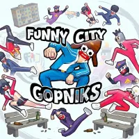 Funny City: Gopniks - free online game