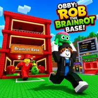 Obby: Rob the Brainrot Base! - free online game