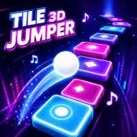 Play Tile Jumper 3D now!