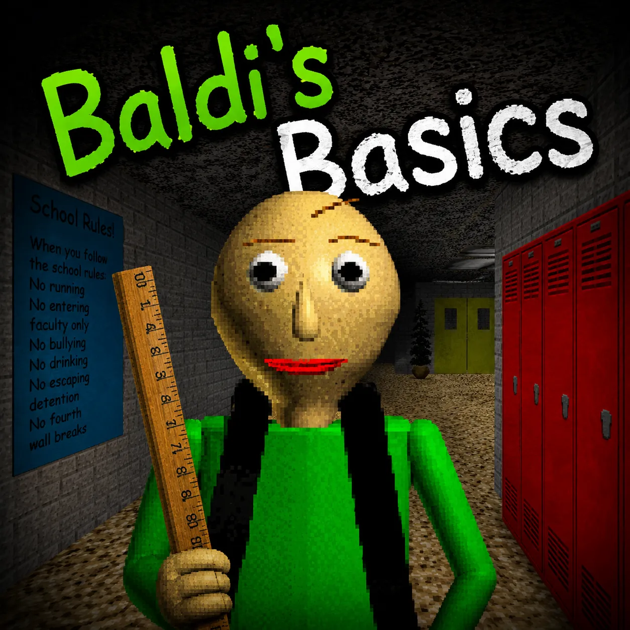 PLay Baldi's Basics now!