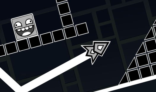 PLay Black Geometry Wave: Super Challenge now!