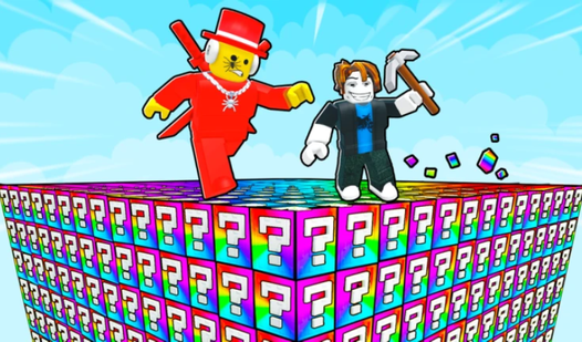 PLay Break a Lucky Block - Get Brainrot! now!