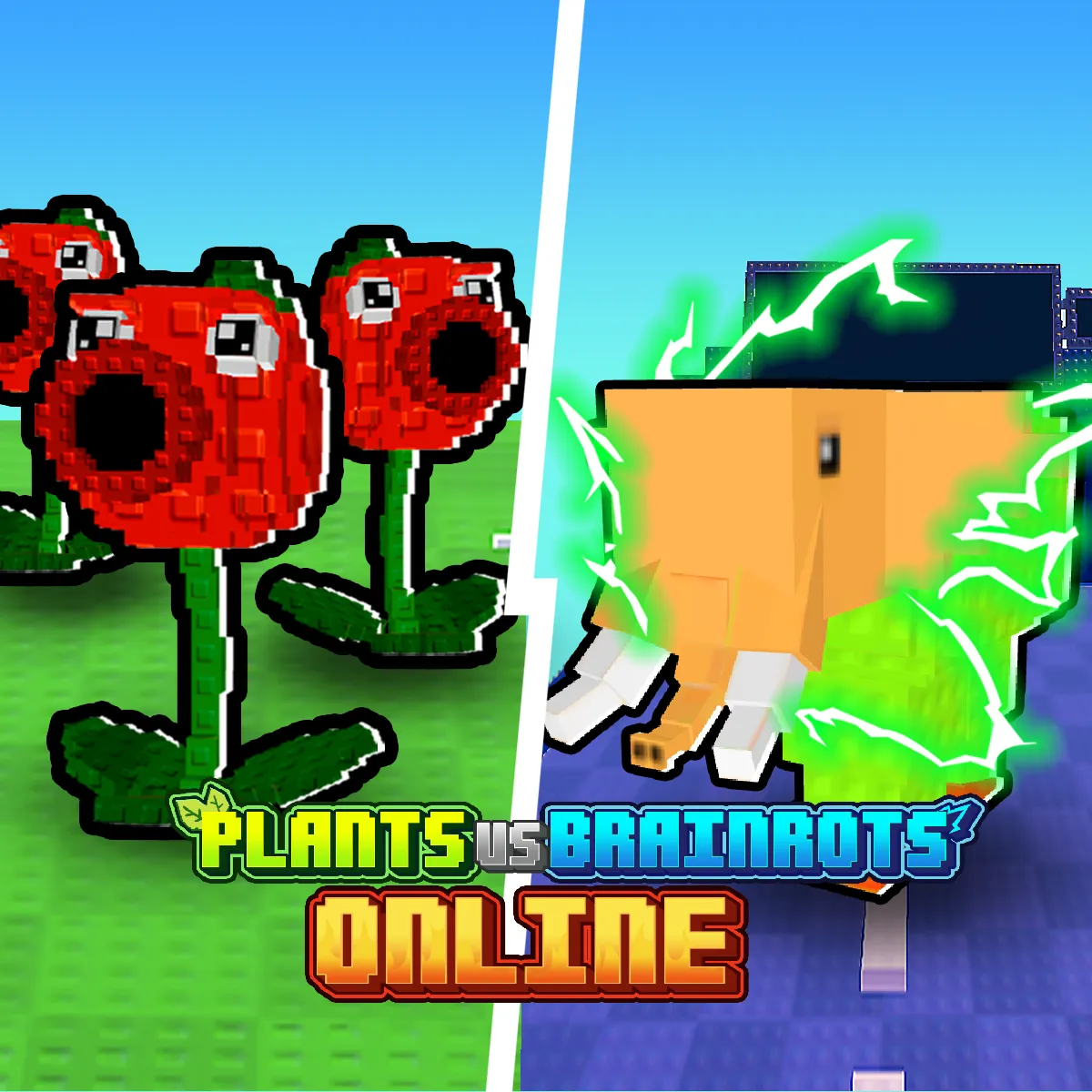 PLay Plants vs Brainrots Online now!