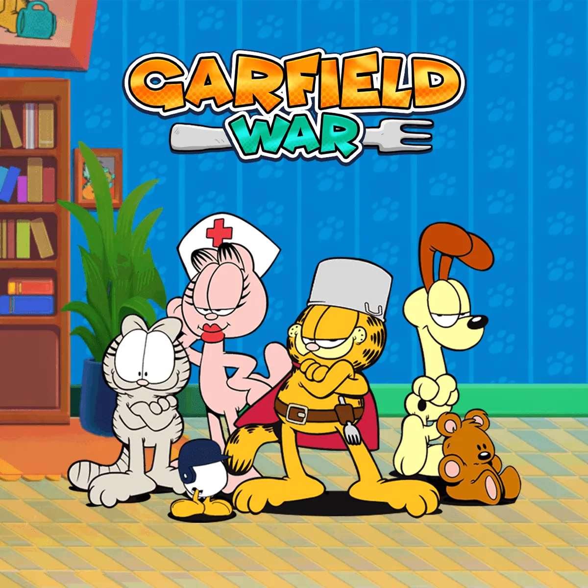 PLay Garfield War now!
