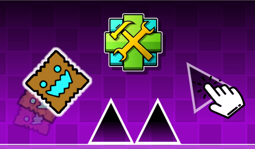 PLay Geometry Dash: Super Editor now!