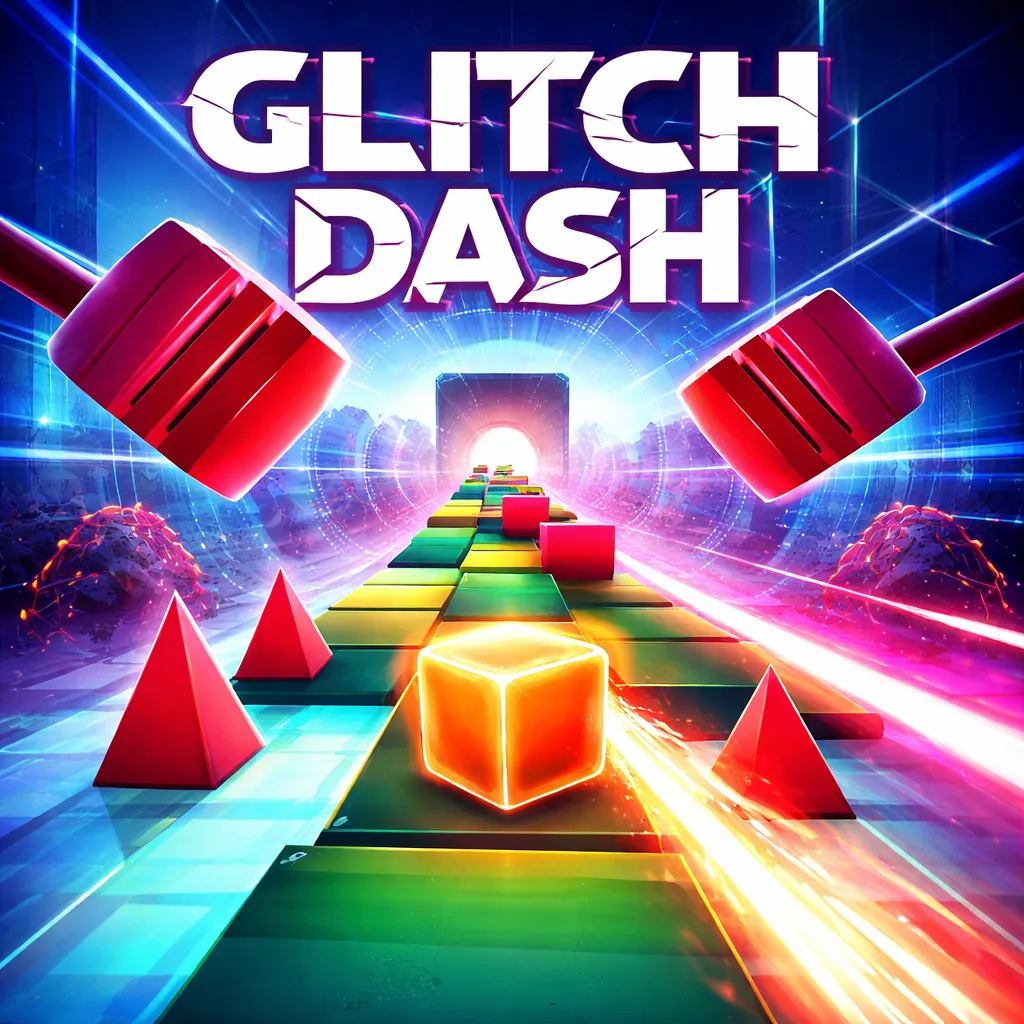 PLay Glitch Dash now!