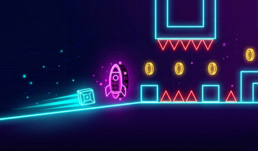 PLay Neon Dash: Maker Deluxe now!
