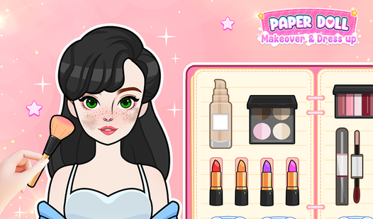 PLay Paper Doll Makeover & Dress Up now!