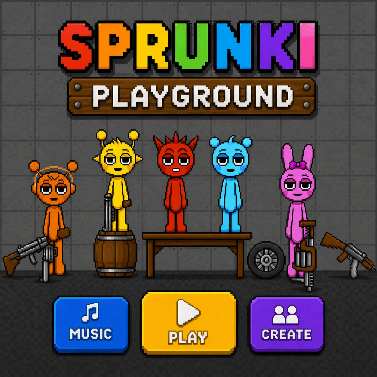 PLay Sprunki Playground now!