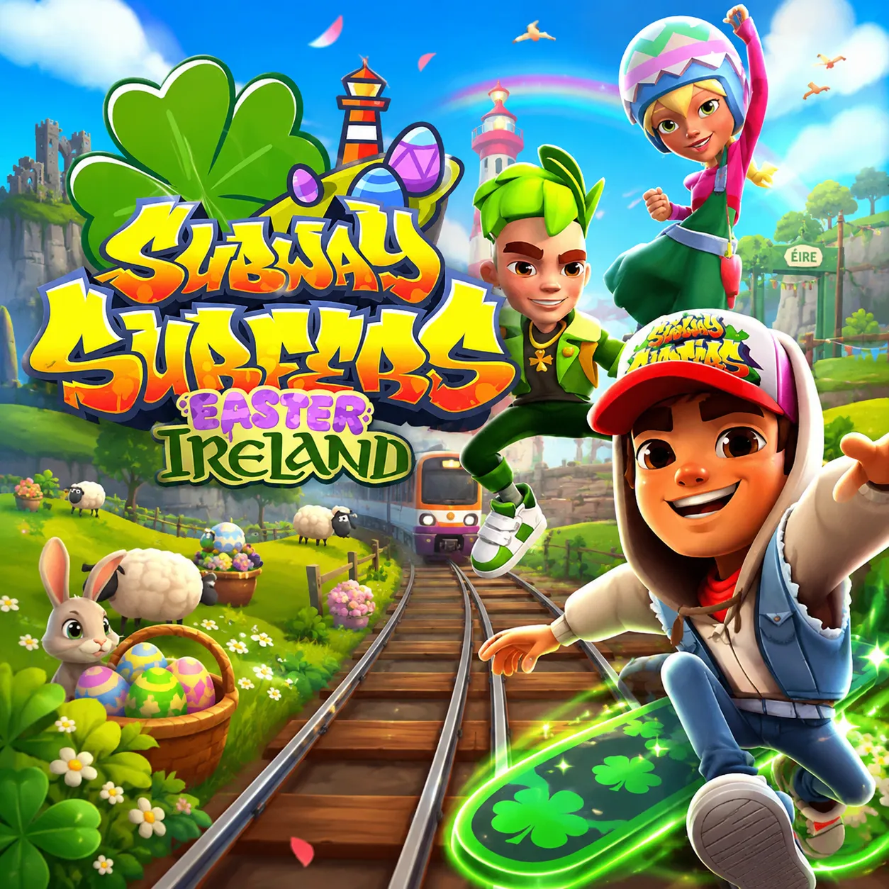 PLay Subway Surfers Easter Ireland now!