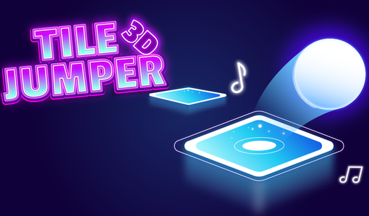 PLay Tile Jumper 3D now!